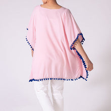 Load image into Gallery viewer, THSK1053: Sweet Pink: Emily Kaftan Top
