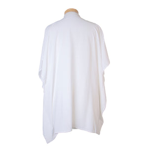 THSK1055: White: Lace Kaftan Top