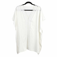 Load image into Gallery viewer, THSK1055: White: Lace Kaftan Top
