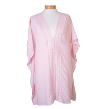 Load image into Gallery viewer, THSK1056: Sweet Pink: Lace Kaftan Top
