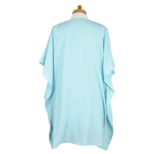 Load image into Gallery viewer, THSK1057: Baby Blue: Lace Kaftan Top
