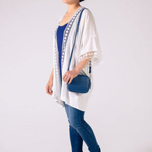 Load image into Gallery viewer, THSK1058: White: Lace Kimono
