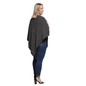 THSP1017: Charcoal: Pearl Poncho