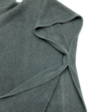 Load image into Gallery viewer, THSP1025: Grey: Cowl Neck Poncho
