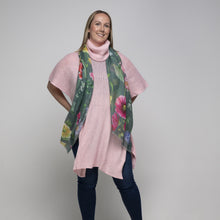 Load image into Gallery viewer, THSP1026: Pink: Cowl Neck Poncho
