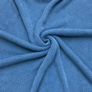 THSP1027: Egyptian Blue: Cowl Neck Poncho