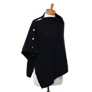 THSP1032: Black: Angie Poncho