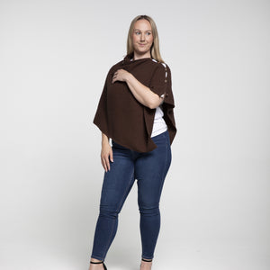 THSP1033: Brown: Angie Poncho