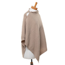 Load image into Gallery viewer, THSP1034: Taupe: Angie Poncho
