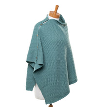 Load image into Gallery viewer, THSP1035: Teal: Angie Poncho
