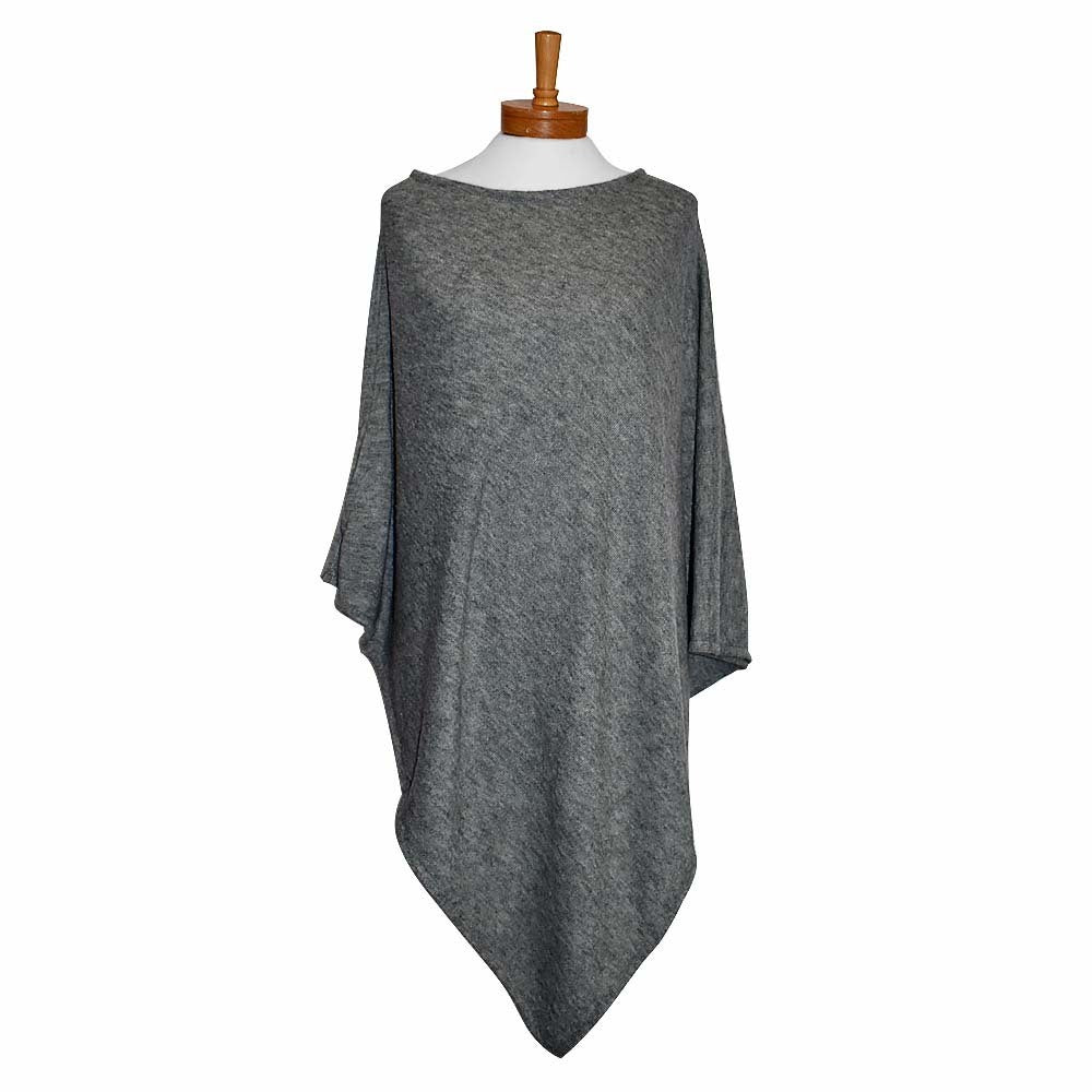 THSP1036: Grey: Pearl Poncho