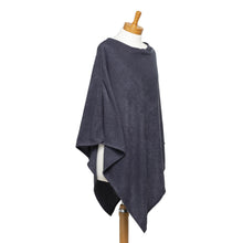 Load image into Gallery viewer, THSP1038: Navy: Pearl Poncho
