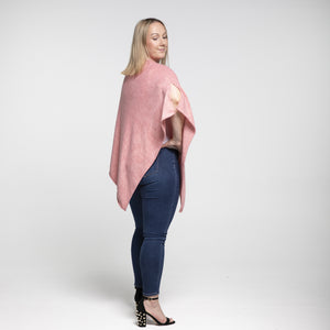 THSP1047: Sweet Pink: Pearl Poncho