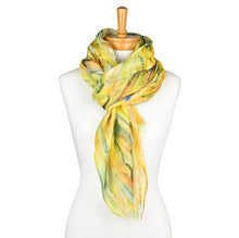 Load image into Gallery viewer, THSS1935: Lemon: Royal TieDye Scarf
