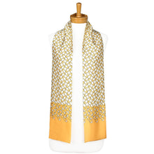 Load image into Gallery viewer, THSS2142: Mustard: Pearl Link Scarf
