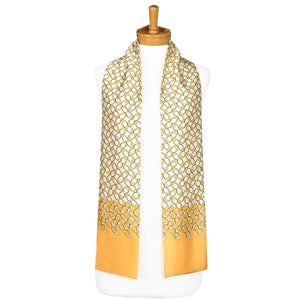 THSS2142: Mustard: Pearl Link Scarf