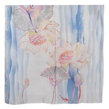 Load image into Gallery viewer, THSS2177: Blue: Lily Pad Scarf
