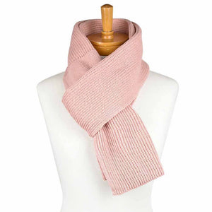 THSS2253: Pink: Plain Loop Through Scarf