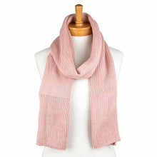 Load image into Gallery viewer, THSS2253: Pink: Plain Loop Through Scarf
