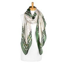 Load image into Gallery viewer, THSS2317: Green: Milan Scarf
