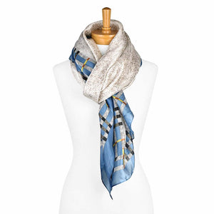 THSS2318: Blue: Milan Scarf