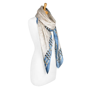 THSS2318: Blue: Milan Scarf