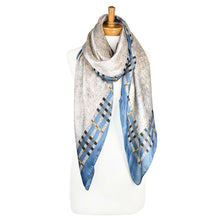 Load image into Gallery viewer, THSS2318: Blue: Milan Scarf
