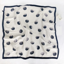 Load image into Gallery viewer, THSS2332: White: Dotted Square Scarf
