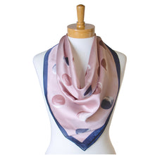 Load image into Gallery viewer, THSS2333: Pink: Dotted Square Scarf
