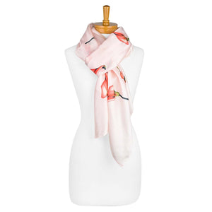 THSS2342: Pink: Calla Lily Scarf