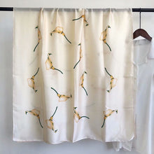 Load image into Gallery viewer, THSS2343: Chiffon Yellow: Calla Lily Scarf
