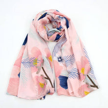 Load image into Gallery viewer, THSS2346: Pink: Love Hearts Scarf
