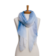 Load image into Gallery viewer, THSS2439: Blue: Multi Tone Scarf
