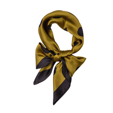 Load image into Gallery viewer, THSS2452: Olive: Polka Dot Square Scarf
