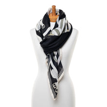 Load image into Gallery viewer, THSS2488: Black: House of Belts Scarf
