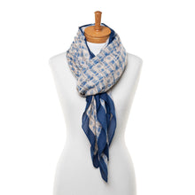 Load image into Gallery viewer, THSS2497: Navy: Victoria Scarf
