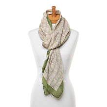 Load image into Gallery viewer, THSS2499: Green: Victoria Scarf
