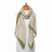 Load image into Gallery viewer, THSS2499: Green: Victoria Scarf
