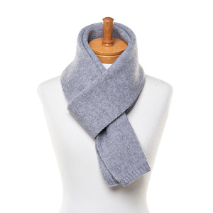 THSS2508: Grey: Knitted Scarf