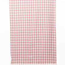 Load image into Gallery viewer, THSS2526: Pink: Small Gingham Scarf
