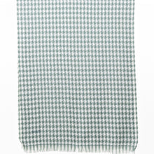 Load image into Gallery viewer, THSS2547: Sage: Small Houndstooth Scarf
