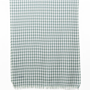 THSS2547: Sage: Small Houndstooth Scarf