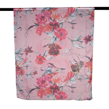 Load image into Gallery viewer, THSS2564: Pink: Mix Flower Scarf
