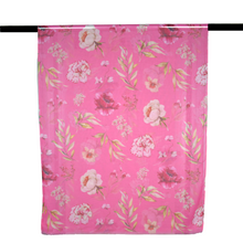 Load image into Gallery viewer, THSS2565: Pink: Watercolour Flowers Scarf
