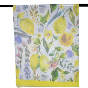 THSS2590: Yellow: Lemon Flower Scarf