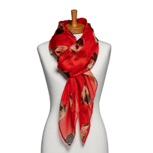 Load image into Gallery viewer, THSS2611: Red: Pug Scarf
