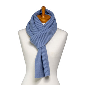 THSS2616: Egyptian Blue: Rib Scarf