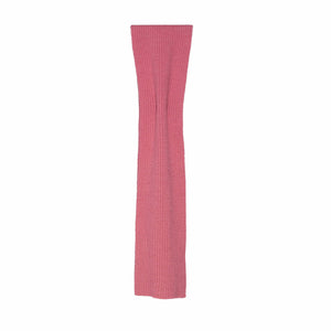 THSS2617: Coral Pink: Rib Scarf