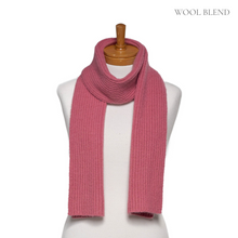 Load image into Gallery viewer, THSS2617: Coral Pink: Rib Scarf
