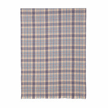 Load image into Gallery viewer, THSS2653: Navy: Plaid Pattern Scarf
